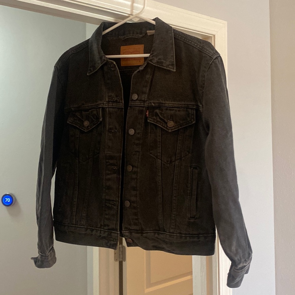 Levi Black Denim Jacket